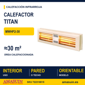 Calefactor Infrarrojos Titan MWHP2-30.