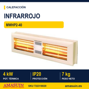 Calefactor Infrarrojos Titan MWHP2-40.