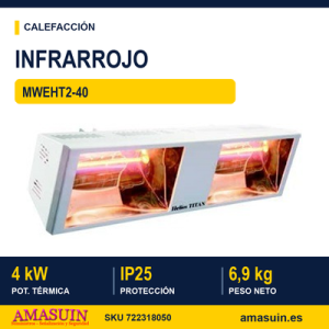 Calefactor Infrarrojos Titan MWEHT2-40.