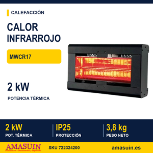 Calefactor Infrarrojos Metalworks MWCR17.