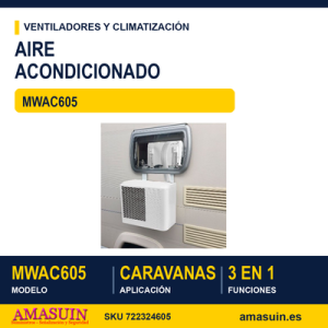 Aire Acondicionado Mini MWAC605 para Caravanas.