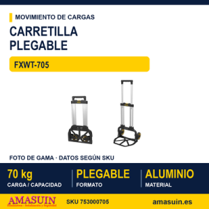 Carretilla Plegable Aluminio FXWT-705.