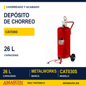 Depósito de Chorreo de Soda CAT030S