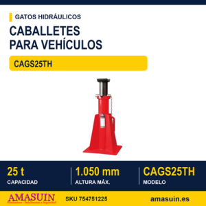 Caballete 25 Toneladas CAGS25TH.