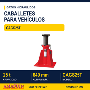 Caballete 25 Toneladas CAGS25T.