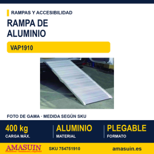 Rampa de Aluminio VAP1910.