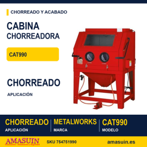 Cabina Chorreadora de Arena CAT990