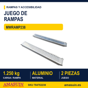 Juego Rampas Aluminio MWRAMP238.