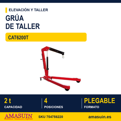Grúa Plegable CAT6200T. 1 Grúa Plegable CAT6200T.