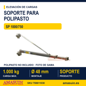 Soporte Polipasto SP 1000/750.
