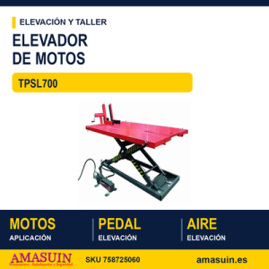 Elevador Motos Hidroneumático TPSL700.