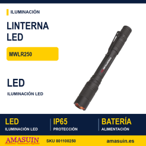 Linterna Led Recargable MWLR250