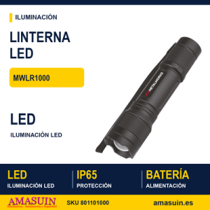 Linterna Led Recargable MWLR1000