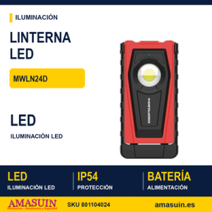 Linterna Led Pocket Recargable MWLN24D