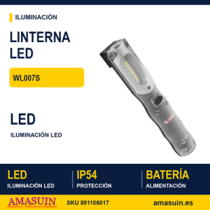 Linterna Led Recargable WL007S