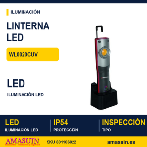 Linterna Led de Inspección UV WL0020CUV