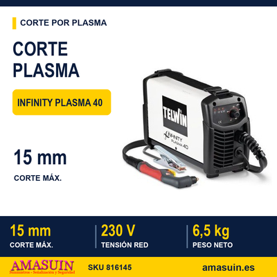 Soldadora Infinity Plasma 40. 1 Soldadora Infinity Plasma 40.