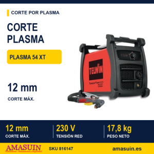 Soldadora Technology Plasma 54 XT Kompressor.