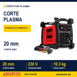 Soldadora Technology Plasma 60 XT.