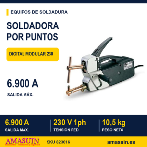 Soldadora Digital Modular 230 por Puntos.
