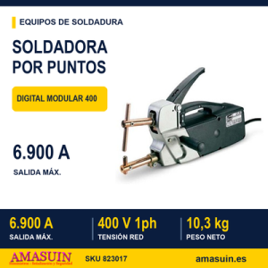 Soldadora Digital Modular 400 por Puntos.