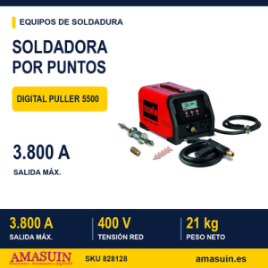 Soldadora Digital Puller 5500 por Puntos.