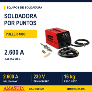 Soldadora Puller 4000 por Puntos.