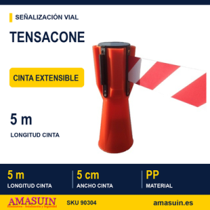 Tensacone Cinta Extensible 5m.