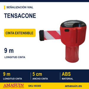 Tensacone R/B Cinta Extensible 9m.