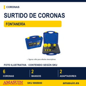 Surtido Coronas Fontanería.