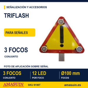 Triflash Led para Señales.