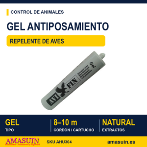 Gel Anti Posamiento Repelente de Aves