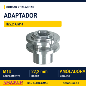 Adaptador H22.2 a M14.