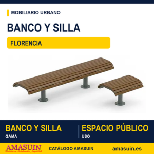 Banco y Silla Florencia