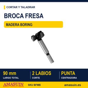 Broca Fresa Madera Boring.