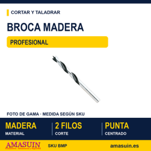 Broca Madera Profesional.