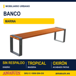 Banco Marina sin Respaldo Acero y Tropical
