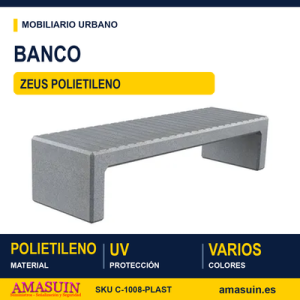Banco Zeus de Polietileno