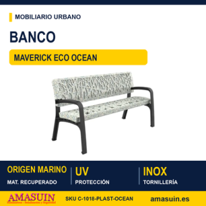 Banco Maverick Polietileno ECO OCEAN