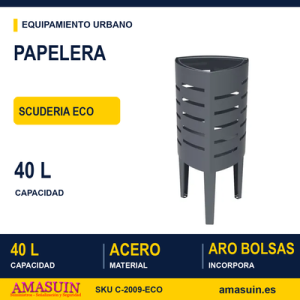 Papelera Scuderia Eco