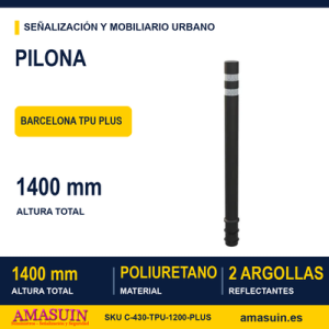 Pilona Barcelona 100x1400mm – Poliuretano
