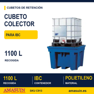 Cubeto colector para un KTC/IBC