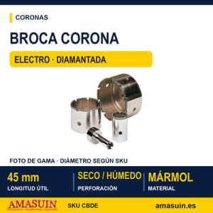Corona Broca Diamantada Electro.