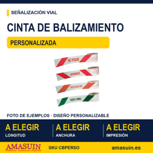 Cinta de Balizar Personalizada.