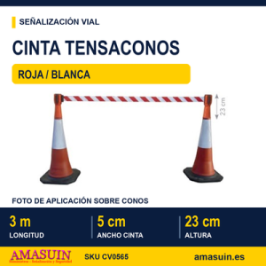 Cinta Tensaconos R/B 3m.