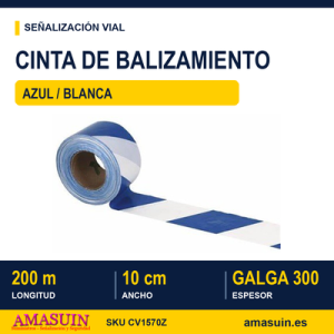 Cinta Balizar A/B Galga300 de 10cmx200m