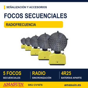 5 Secuenciales Led Radiofrecuencia.