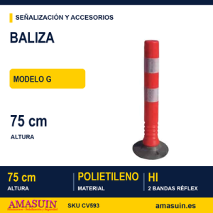 Baliza o Hito Basculante Flexible Modelo G