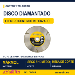 Disco Diamantado Electro Continuo Reforzado