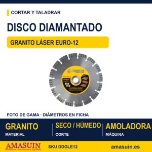 Disco Diamantado Granito Láser Euro-12.